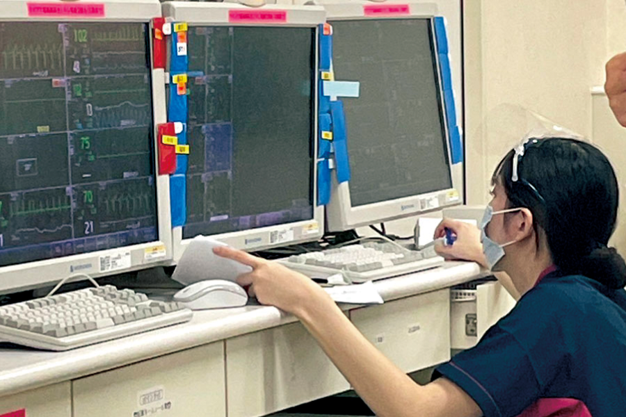 病棟看護師との連携